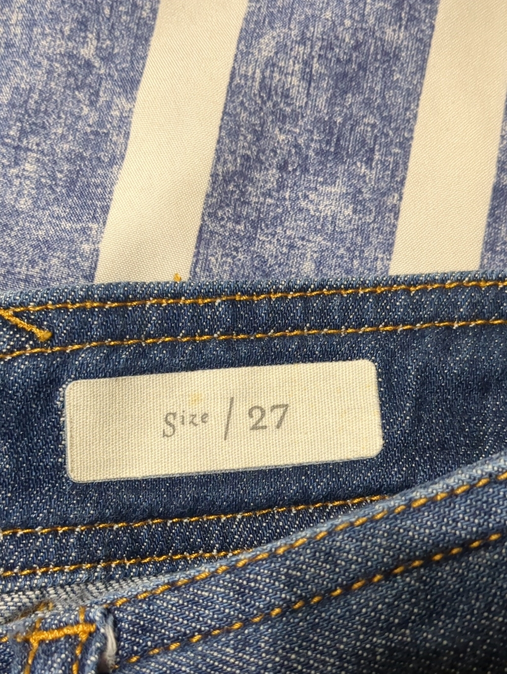 ANTHROPOLOGIE Pilcro Starboard Wide Leg Jeans Size 27 - Picture 13 of 14